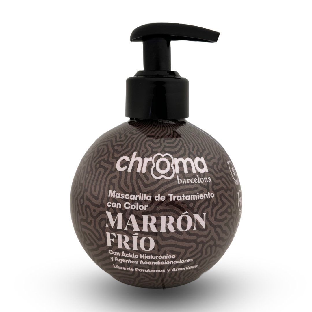 Envase esférico de Chroma Barcelona color Marron frio